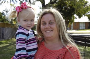 Sally Mylonas is calling on donations from the community to help them buy a potentially lifesaving vest for her daughter Sophy, who suffers from Cystic Fibrosis. 98671
Picture: MEAGAN ROGERS