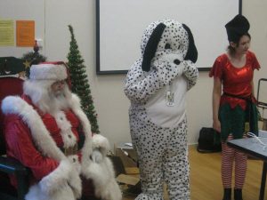 All eyes on Santa