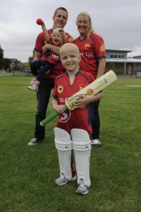 Cricket club backs a little battler