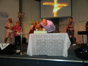 Church’s milestone marked