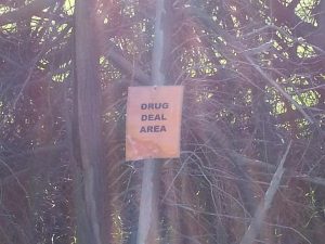 Drug dealers warned off