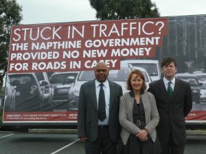 Mobile message takes to roads
