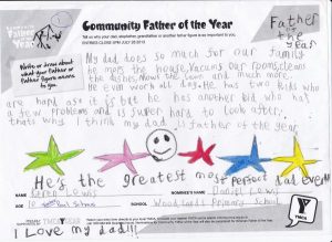 ‘Greatest’ dad honoured