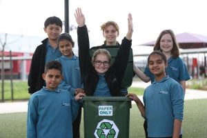 Kids join eco push