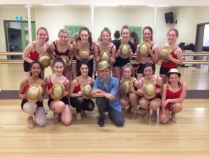 Dance teacher gets toes tapping