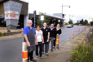 Shops petition to open up parking