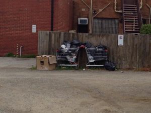 Lingering eyesore