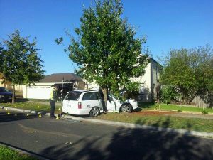 Teens injured in early morning crash