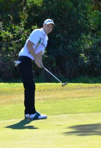 Golf star on rise
