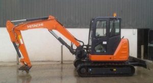 Excavator stolen