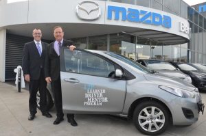 Mazda backs mentor program