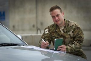 Danger drive for soldier