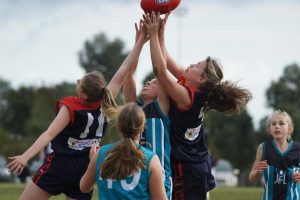 Girls up the intensity