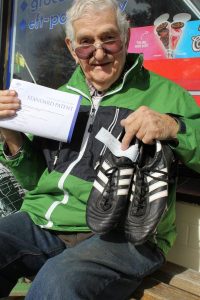 New boot’s shot at goal