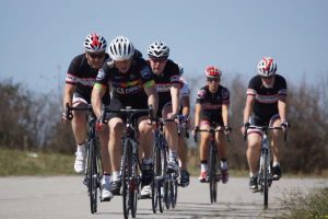 Greying MAMILS hit the road