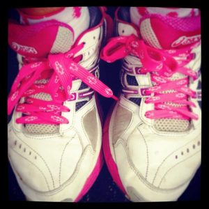 Lashing up the pink