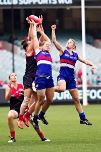 Doggies’ clash makes Katie’s day