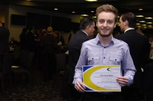Student steps up