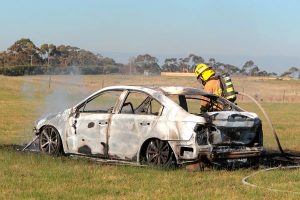 Car torched
