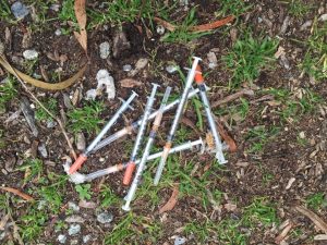 Syringes here, there, everywhere