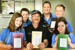 Girl Guides save police