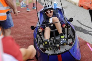 Racers sweat it out