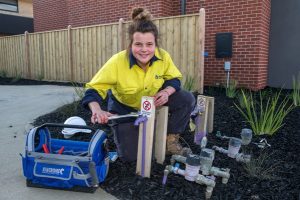 Plum career choice has Karly up for prize