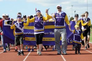Walking the talk for cancer