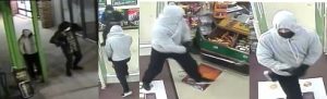 Robbers come in swinging