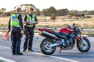 Motorbiker killed