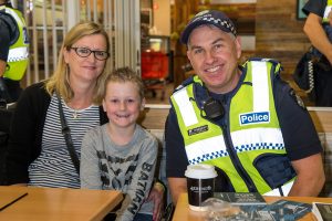 A latte with the law
