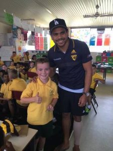 Cyril stops by for Sean