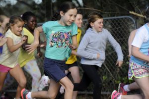 Students hit the streets in a healthy effort