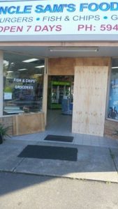 Stolen Cranny vehicle used in ram-raid