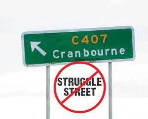 No struggle here