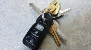 Spare key car gone
