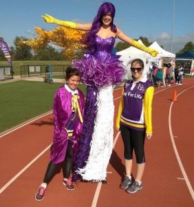 Relay team scouting for participants