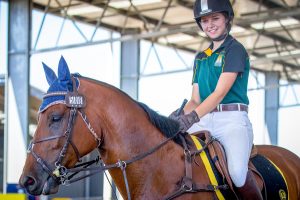 Lovett leads state equestrian team