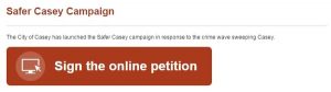 Casey crime petition