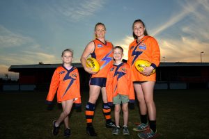 Footy for young mums facilitated