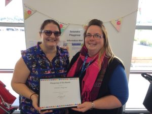 Kudos for playgroup
