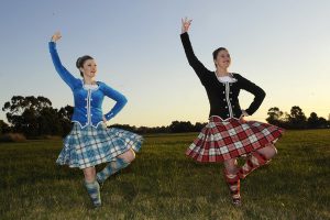 Highland dancing duo in smash hit