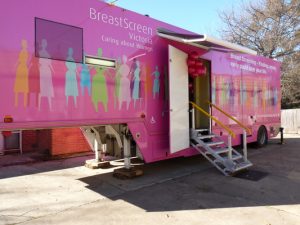 Marjorie offers mobile mamograms