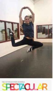 Rebecca’s ready to dance