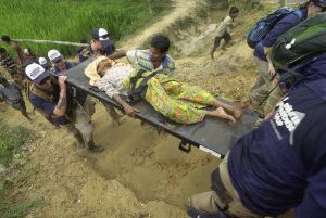 Touched by Rohingya suffering