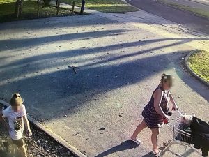 Caught on video claim