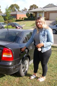 Fuel mix up leaves teen without her car