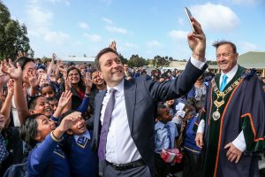 Celebratory opening for new school building