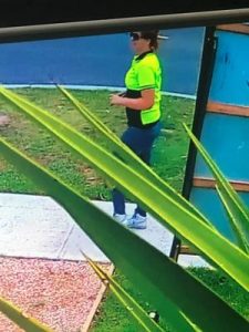 Neighbour unnerved by break-in