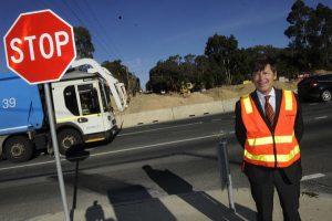 Works underway for notorious intersection